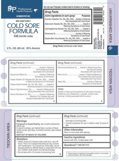 Cold Sore  Formula (Nspc0014 Cold Sore Formula 12 17 25)